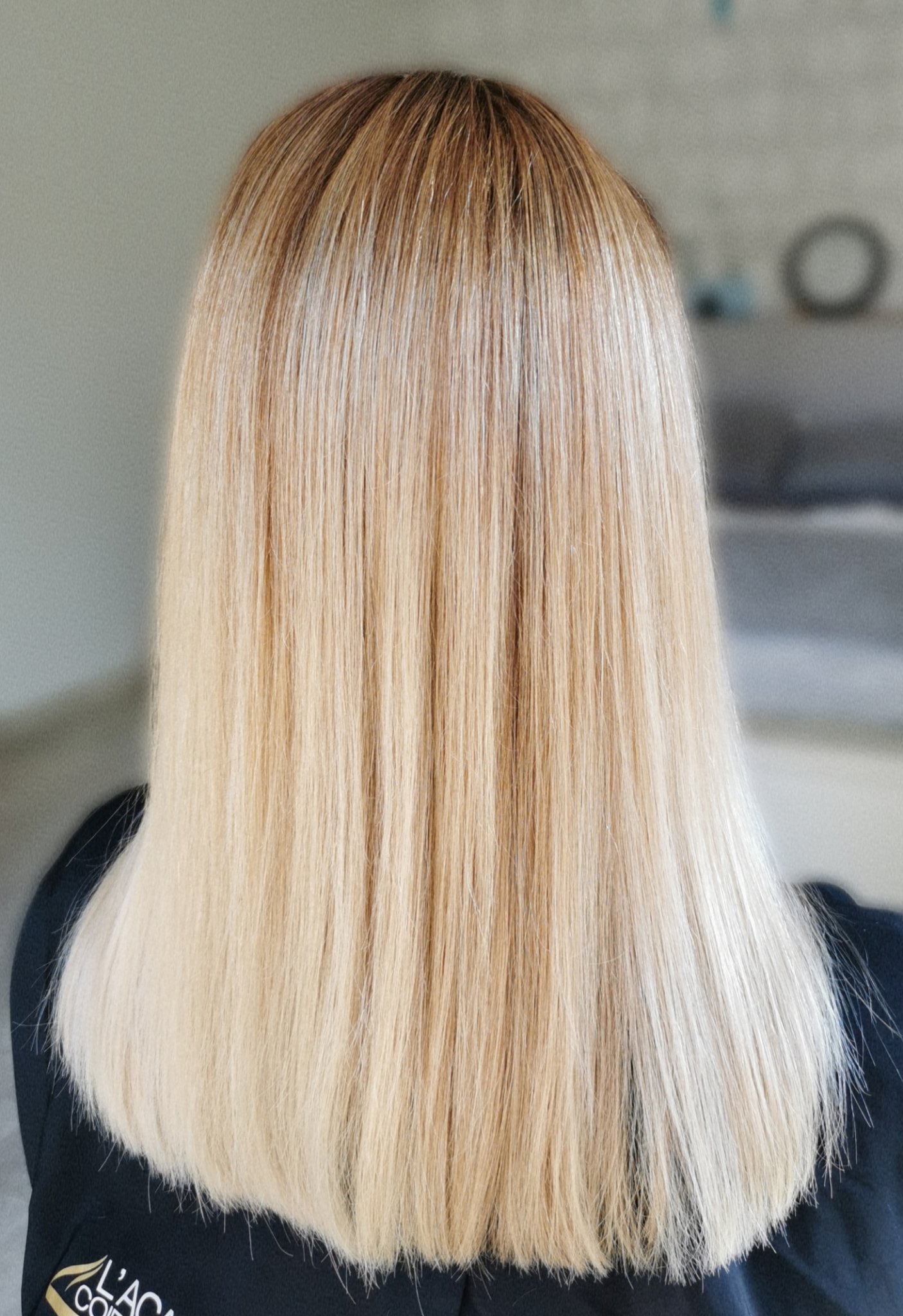 Coiffure travaillée en détail
