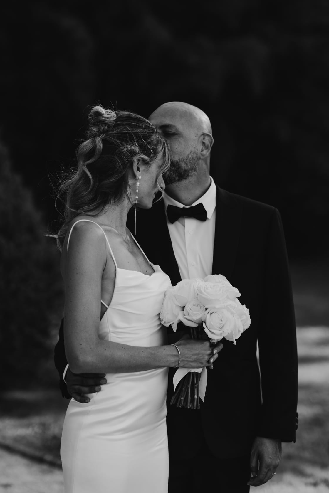 Coiffure de mariée réalisée par Art'n'Hair