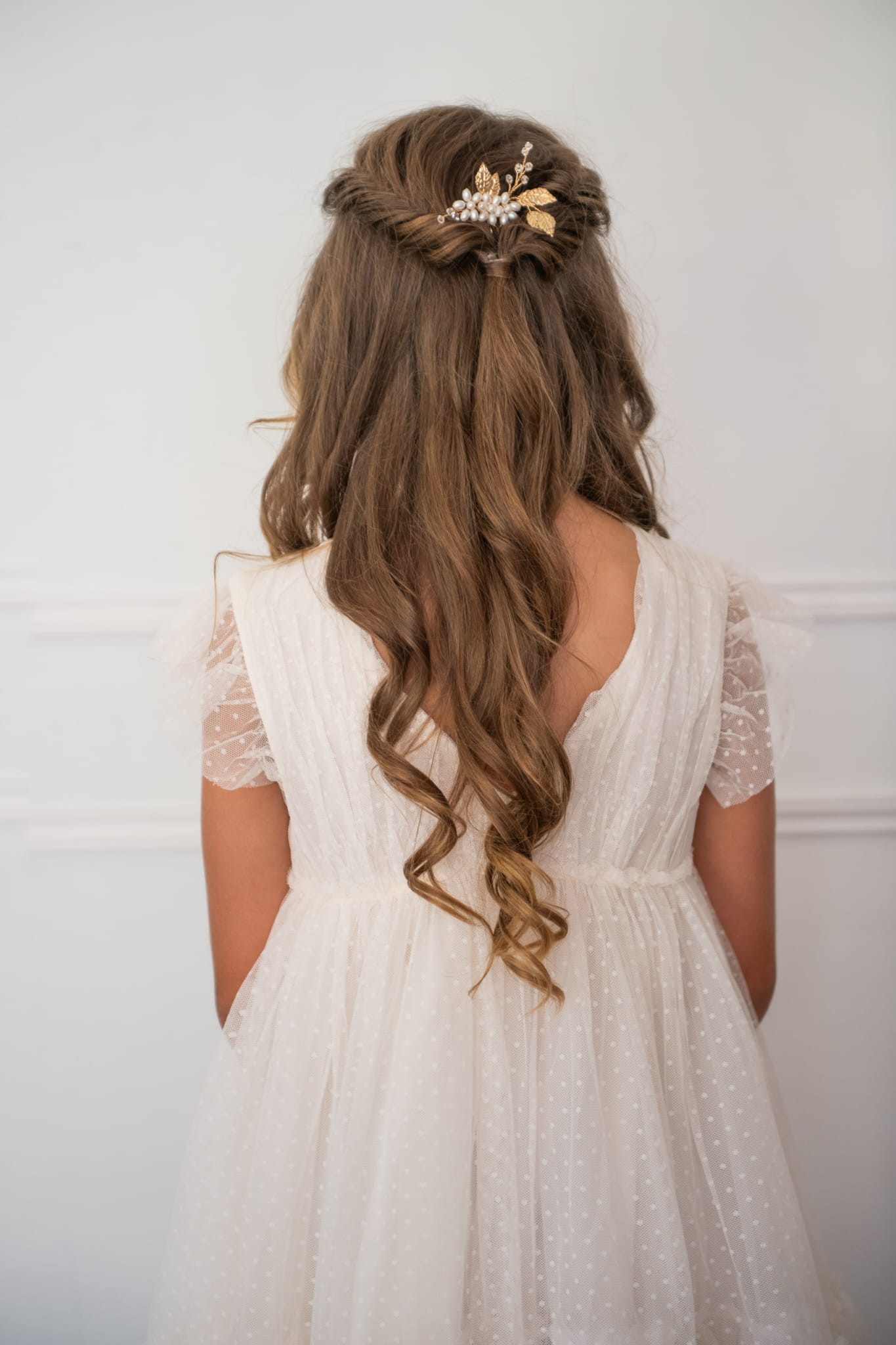 Coiffure travaillée